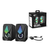 Haut-parleur Speaker PC Gaming HAVIT Gamenote SK563 RGB Stéréo