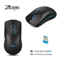Souris Sans-Fil 2.4ghz ZELOTES F-22 3200Dpi 6 Bouttons