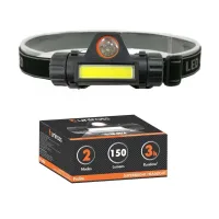 Lampe frontale UNIROSS ProLite 150lm rechargeable Lithium 900mAh ULSH03