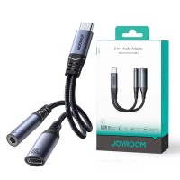 شواحن-وكابلات-adaptateur-convertisseur-2-en-1-type-c-vers-audio-aux-35mm-jack-charge-joyroom-sy-c02-السحاولة-الجزائر