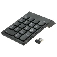 Pavé Numerique sans-fil 2.4ghz Mini clavier 18 Touches pour ordinateur portable PC