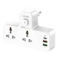 Multiprise universelle SIYOTEAM SC2311 2 Prise AC + 2 USB QC3.0 + 1 USB-C PD - 2500W