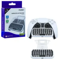 Mini Clavier sans-fil pour Manette PS5 DOBE TP5-0556 avec support