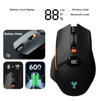 لوحة-المفاتيح-الفأرة-souris-sans-fil-double-mode-bluetooth-24g-avec-ecran-batterie-led-rechargeable-600mah-السحاولة-الجزائر