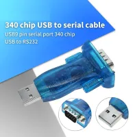 Adaptateur Convertisseur de série USB 2.0 to vers RS232 COM PDA 9 broches DB9 HL340