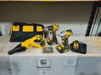 Kit DEWALT 3 Pièces XR 18V Perforateur + Visseuse à choc + Visseuse perceuse + boit embout (BL-2021)