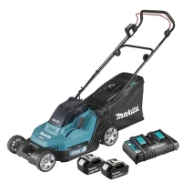 Tondeuse Sans Fil - MAKITA DLM432PT2 36V (18V+18V) 2 Batteries 5.0Ah + chargeur doublé (Romania)