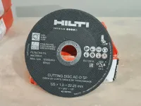 Disque à couper original métal inox 125 x 1 x 22.23mm HILTI PREMIUM (2026-Europe)