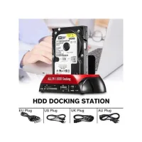 DOCKING STATION USB 2.0 2.5" 3.5" IDE , SATA LECTEUR DE CARTE EXTERNE /REF: 2221