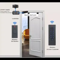 CONTROLE D'ACCES DE PORTE SANS FIL AVEC SONNETTE ETANCHE IP66 EP-AW1 //REF: 2653