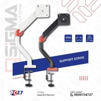 SUPPORT ECRAN COLOUR,GAS SPRING 14"- 32", 2-9KG REF: DLB-921 