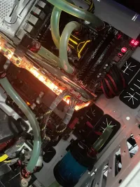 Pc gamer water cooling custome 