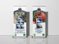 Roll up banner , DESK , Snap-up