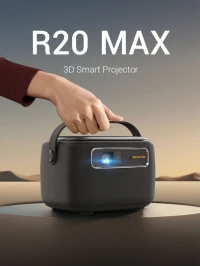 VIDÉO PROJECTEUR PORTABLE BYINTEK R20 MAX | FULL HD 1080P 3D, ANDROID & BATTERIE INTÉGRÉE