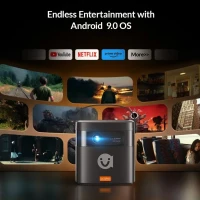 Datashow projecteur v50 4k UHD avec batterie 15600 