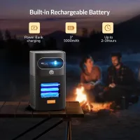datashow Vevshao-Mini budgétaire de cinéma intelligent, V30, 3D, 4K, Android, Batterie, 15000 mHA