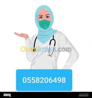 طب-و-صحة-infirmiers-a-domicile-disponible-pour-tous-بئر-خادم-الجزائر