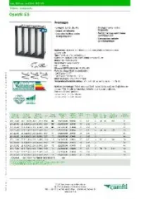 OPKFIL Filtre confort F9 