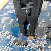 PINCE ET SUPPORT EEPROM 8 PATES