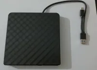 Graveur et lecteur DVD/CD externe 2 en 1 USB 3.0 et Type-C  Disque portable fin