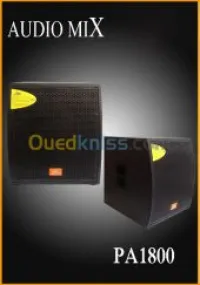 Caisson de BASSE AUDIOMIX PA1800