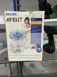 Lot Complet Philips Avent : Tire-Lait Manuel ISIS & Pots de Conservation VIA