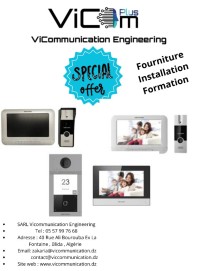 Installation et vente Interphone / Visiophone avec contrôle d'accès badge (Blida ) thumbnail 2