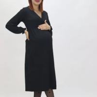 Robe Noire Femme Mamalicious Naomi thumbnail 2