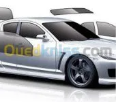 Echange L-arriére vitre sur teinté