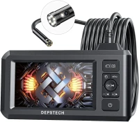 camera endoscope d'inspection industriel double objectif FHD