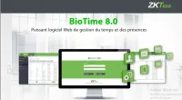 Logiciel de pointage ZKTeco BioTime 8