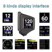 Afficheur OBD2+GPS Ordinateur de bord HUD 