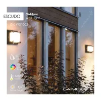 GX-W01002  Éclairage Lumières Extérieures Appliques Murales