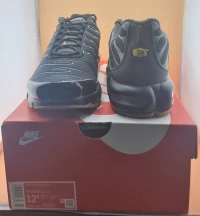 Nike Tn Air Max Plus Black Grey Gum - Ref FV0385-001 Original اصلية Pointure 47 - 30.5 Cm
