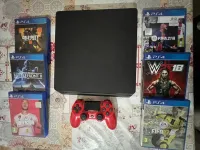 ps4 slim 500go + 6 jeux made in France