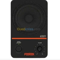 FOSTEX 6301NX HAUT-PARLEUR ALIMENTE 20W, amplificateur classe D, entrée XLR symétrisée par transfo