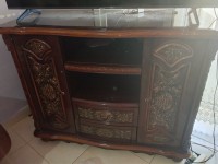 طاولات-التلفاز-meuble-tele-bois-noyer-فوكة-تيبازة-الجزائر