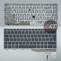 Clavier HP Elitebook 735 G6 830 G6 836 G6 UK Layout Silver Frame