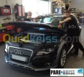 audi pare brise vitre déflecteur or 