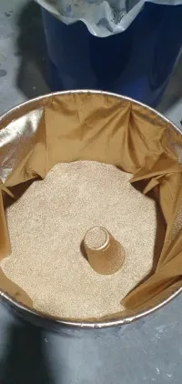 بودرة ذهبي