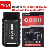 Scanner Auto OBD2 Elm 327 Bluetooth Options Cachées KINGBOLEN