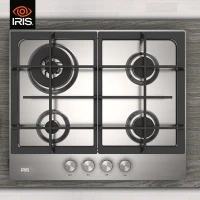 TABLE DE CUISSON IRIS 4 FEUX INOX IBP 604G1X