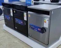 Promotion Lave vaisselle Midea 15 couverts Inox Séchante 08 Programes 