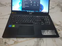 ACER i7 11th ram 16 disc 1tb ssd nvidia 450mx