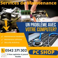 PC SHOP SERVICE DE MAINTENACE
