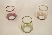 VERRE A EAU CAMELIA 3PCS