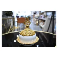 Sucrier Pm Dorée H12.5 Cm*H10 Cm