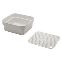 BRABANTIA Bac A Vaisselle Blanc