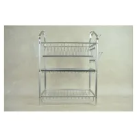 BBF Egoutoir Aluminium 3Etg Silver