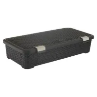 CURVER Corbeille A Linge Rect 42L Marron
